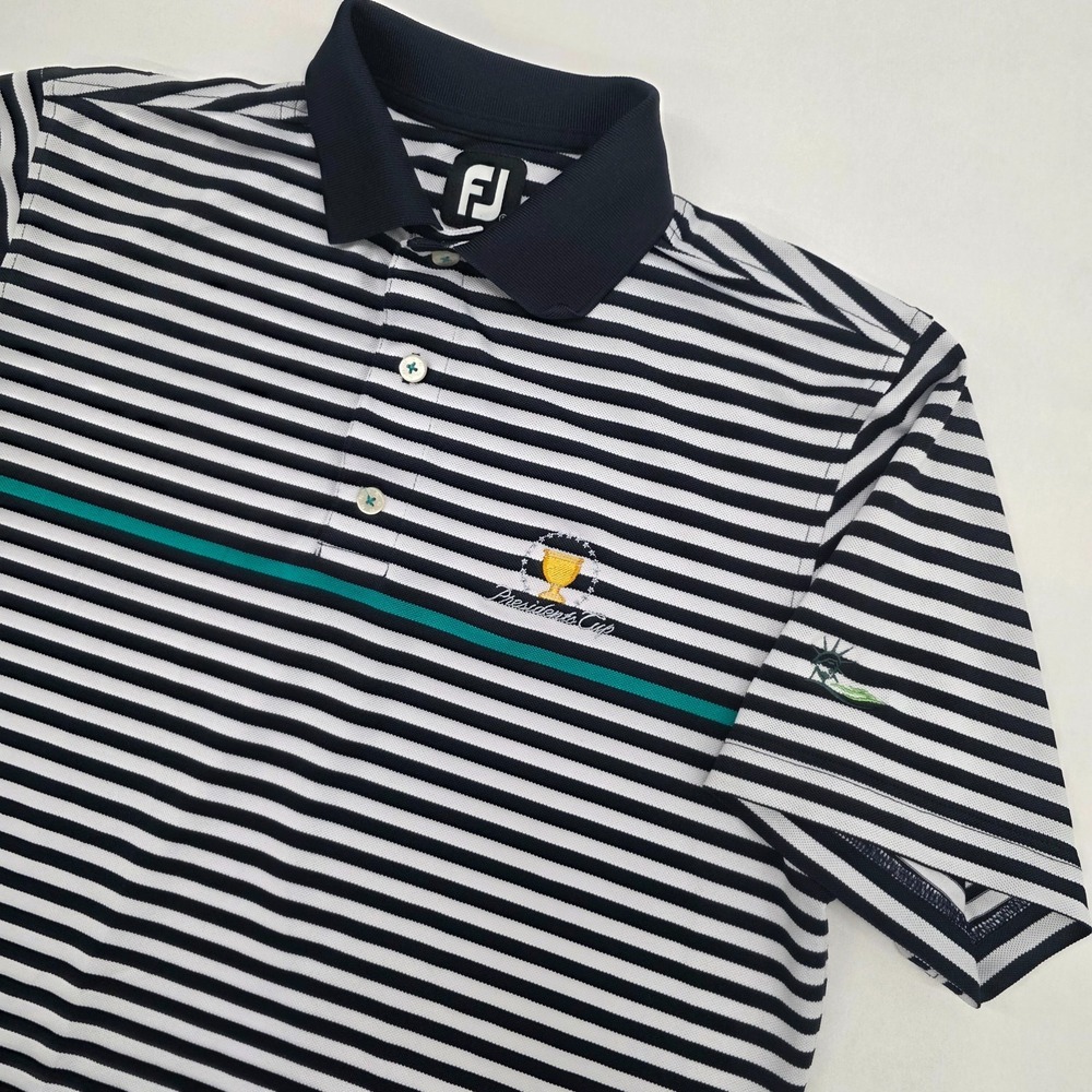 FootJoy Performance Mens Presidents Cup Liberty National Golf Polo‎ Shirt - S